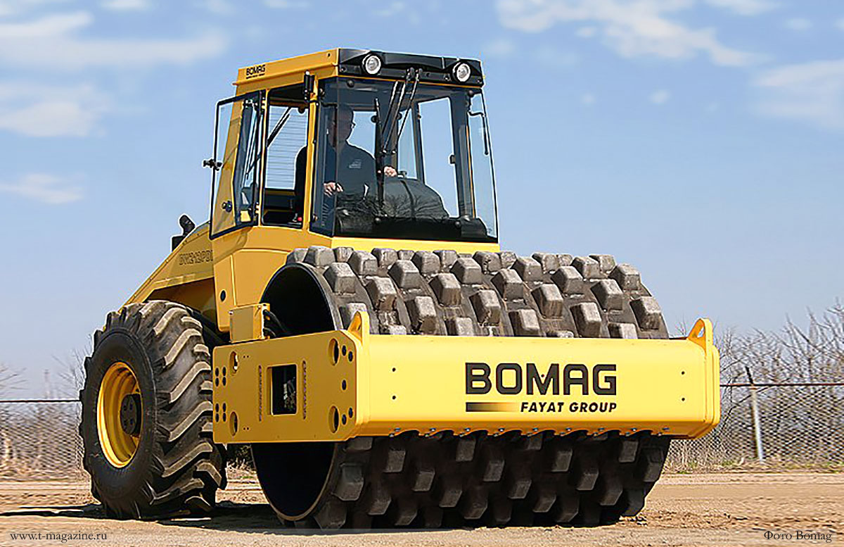 BOMAG BW 213 DH-4 С бандажами