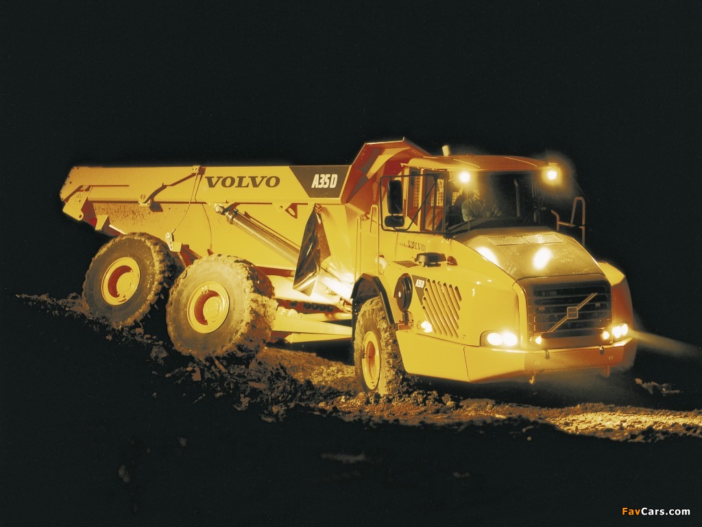 Самосвал сочленённый VOLVO A35D